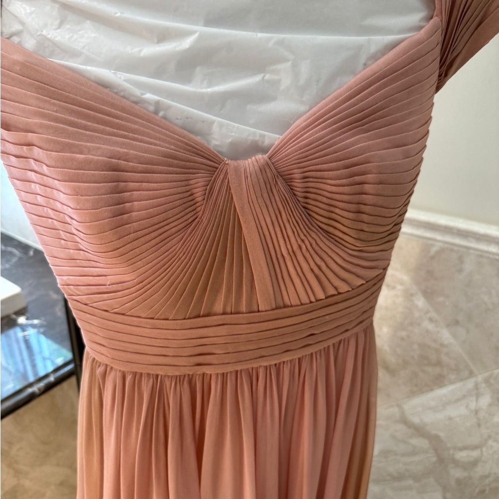 Elie Saab Pink Flutter Sleeve Gown - Picture 5 of 6